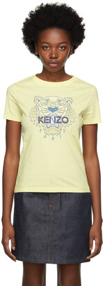 Kenzo Yellow Classic Tiger T-Shirt