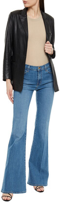 J Brand Valentina High-rise Flared Jeans