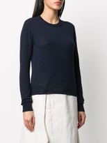 Thumbnail for your product : Maison Margiela Piped Trim Fine Knit Jumper