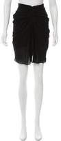 Thumbnail for your product : Etoile Isabel Marant Draped Knee-Length Skirt