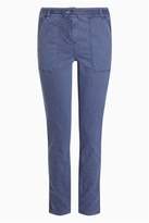 Thumbnail for your product : Next Womens Navy Casual Pocket Straight Leg Trousers