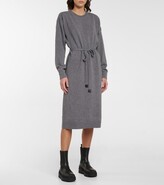 Thumbnail for your product : Moncler Wool and cashmere midi dress