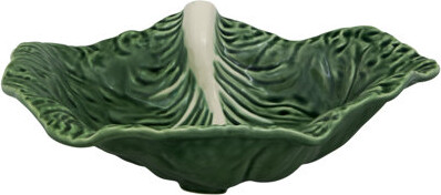 Bordallo Pinheiro Cabbage Leaf Crooked Serving Dish - Thumbnail 3
