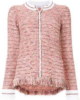 Sonia Rykiel fringed tweed jacket 