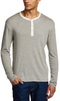 Thumbnail for your product : Selected Men's Cody Split Neck I Crew Neck Long Sleeve T-Shirt