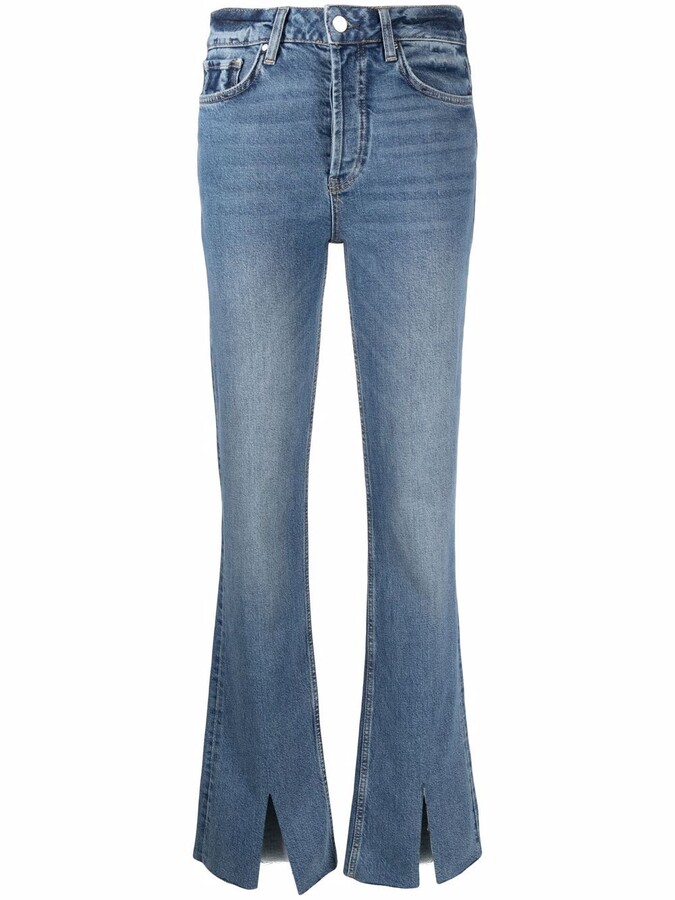 Slit Hem Jeans | Shop the world's largest collection of fashion 