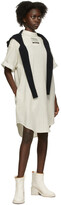 Thumbnail for your product : MM6 MAISON MARGIELA Reversible Beige Stripe Shirt Dress