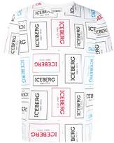 Thumbnail for your product : Iceberg logo print T-shirt