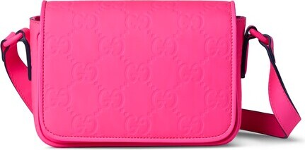 Gucci GG Rubber-Effect Super Mini Bag ShopStyle