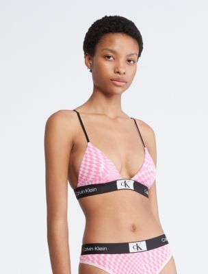 Calvin Klein Women's Pink Bras on Sale