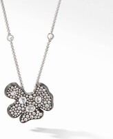 Thumbnail for your product : David Yurman Night Petals Pendant with White Gold and Diamonds in 18K White Gold With Black Rhodium Women's Size 18 IN