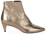 Thumbnail for your product : Isabel Marant Durfee Metallic Leather Ankle Boots