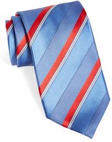 Thumbnail for your product : Canali Stripe Woven Silk Tie