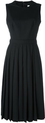 Comme des Garcons apron pleated sleeveless dress