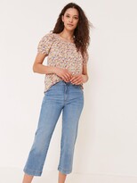 Thumbnail for your product : Fat Face Leia Gathered Floral Top - Multi