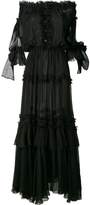Thumbnail for your product : Faith Connexion off-shoulder ruffle long dress