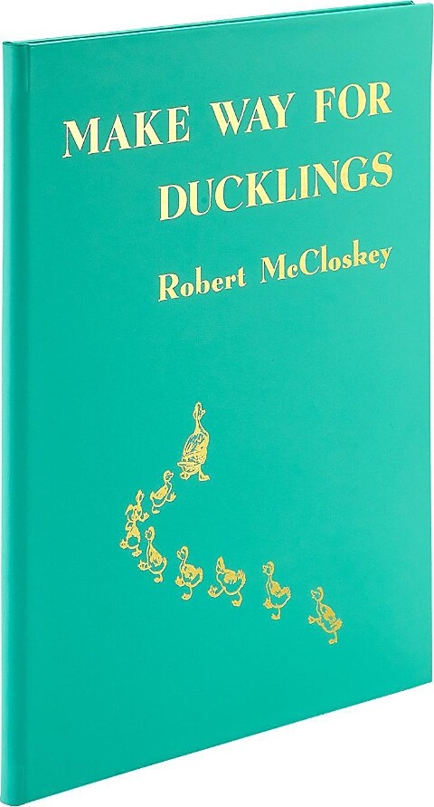 Graphic Image Make Way For Ducklings Classic Children's Leather Bound Book