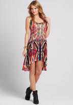 Thumbnail for your product : Angie Sara Boho Print Tank Dress