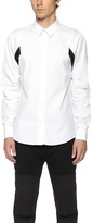 Thumbnail for your product : Public School Button Up Shirt with Black Combo Insert