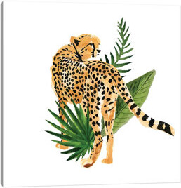 Cheetah Outlook III by Annie Warren - Wrapped Canvas Painting Print