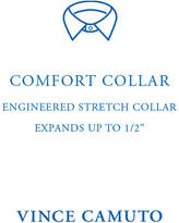 Thumbnail for your product : Vince Camuto Men's Slim-Fit Comfort Stretch Blue Square Dobby Dress Shirt