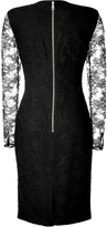 Thumbnail for your product : Burberry Lace Sleeve Sheath