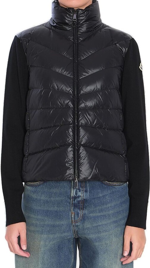 Moncler Padded Zip-Up Cardigan