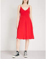 Calvin Klein Deanna crepe slip dress