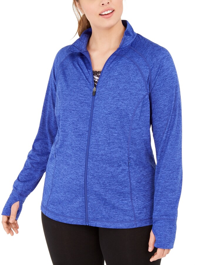 plus size navy blue jacket