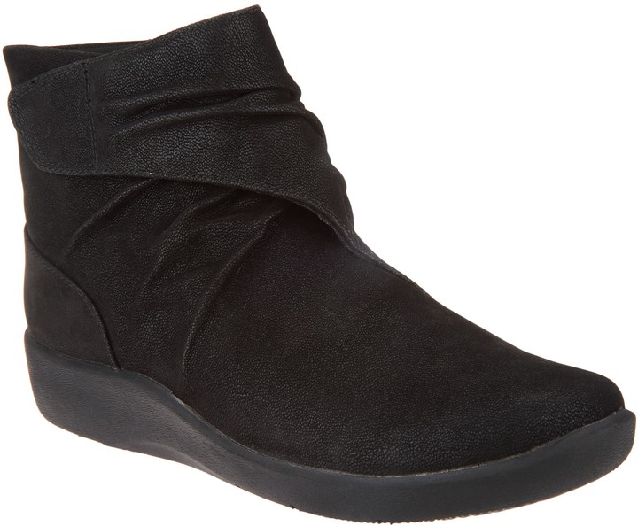 Ruched Ankle Boots - Sillian Tana 