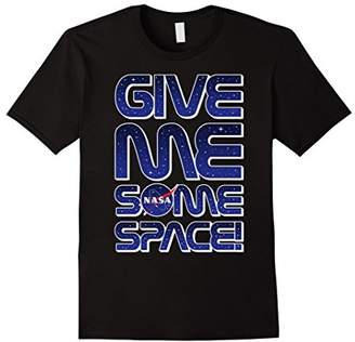 NASA Give Me Some Space Font Graphic T-Shirt