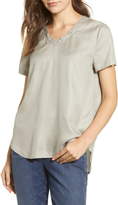 Thumbnail for your product : BeachLunchLounge Becca Short Sleeve Rayon Top
