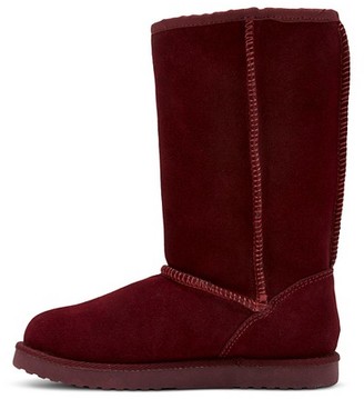Cherokee Girls' Tessa Suede Tall Shearling Style Boots