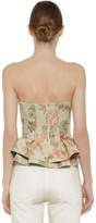 Thumbnail for your product : Brock Collection Flared Jacquard Bustier