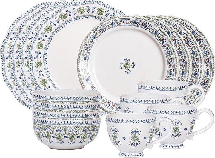 Juliska Villa Seville 16-Piece Dinnerware Set