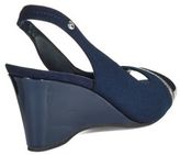 Thumbnail for your product : Anne Klein Pika Slingback Open Toe Wedges