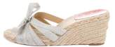 Thumbnail for your product : Christian Louboutin Metallic Espadrille Sandals