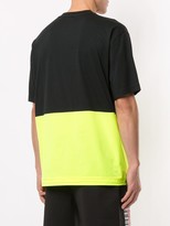 Thumbnail for your product : BLACKBARRETT by NEIL BARRETT oversized colour-block T-shirt