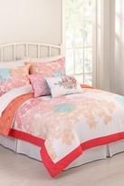 Thumbnail for your product : Jessica Simpson King Sherbet Lace Comforter 3-Piece Set - Coral/White
