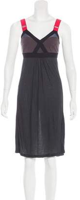 VPL Colorblock Knee-Length Dress