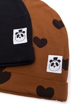 Thumbnail for your product : Mini Rodini Two-Piece Beanie Hat Set