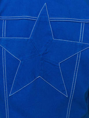 Givenchy star patch denim jacket