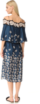 Thumbnail for your product : Yigal Azrouel Printed Off the Shoulder Dress