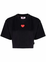 Thumbnail for your product : GCDS Lovley cropped T-shirt