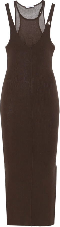 Patrizia Pepe Knitted Midi Dress