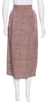 Thumbnail for your product : Vika Gazinskaya Silk-Blend Wrap Skirt