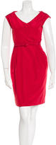 Thumbnail for your product : Valentino Belted Sheath Dress