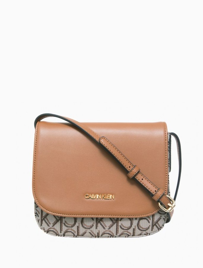Calvin Klein Monogram Logo Crossbody Bag ShopStyle