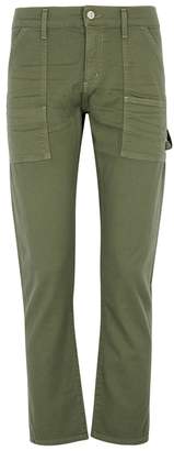 Citizens of Humanity Leah Green Twill Cargo Trousers
