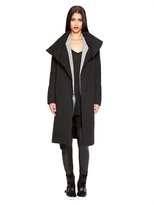 Thumbnail for your product : DKNY DKNYpure Hooded Snap Front Coat